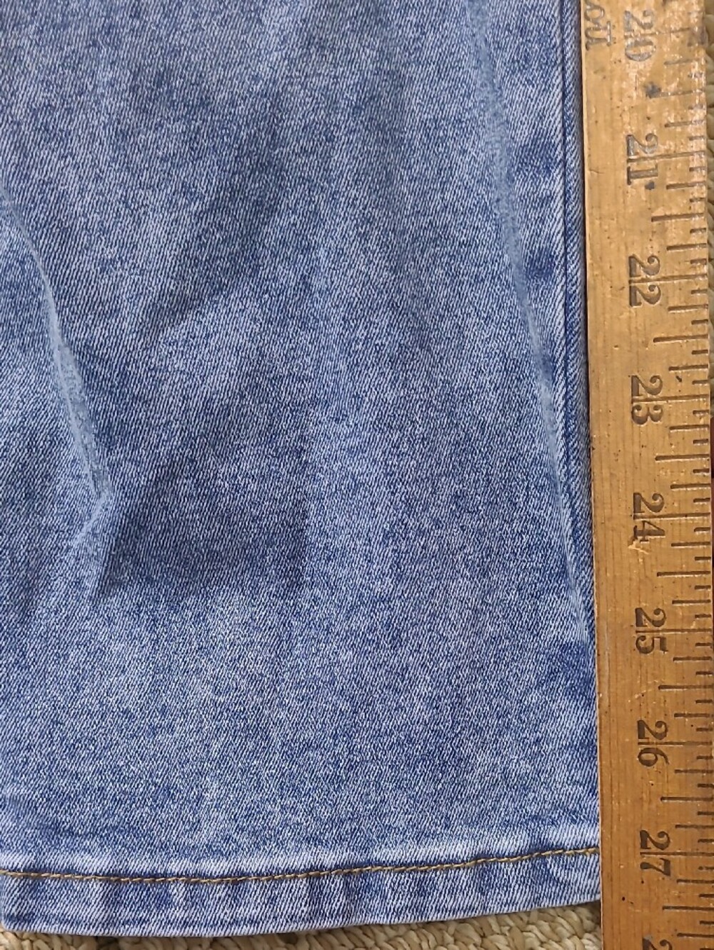 Women's Light Blue Denim Jeans Overalls with Adjustable Straps - Picture 11 of 15